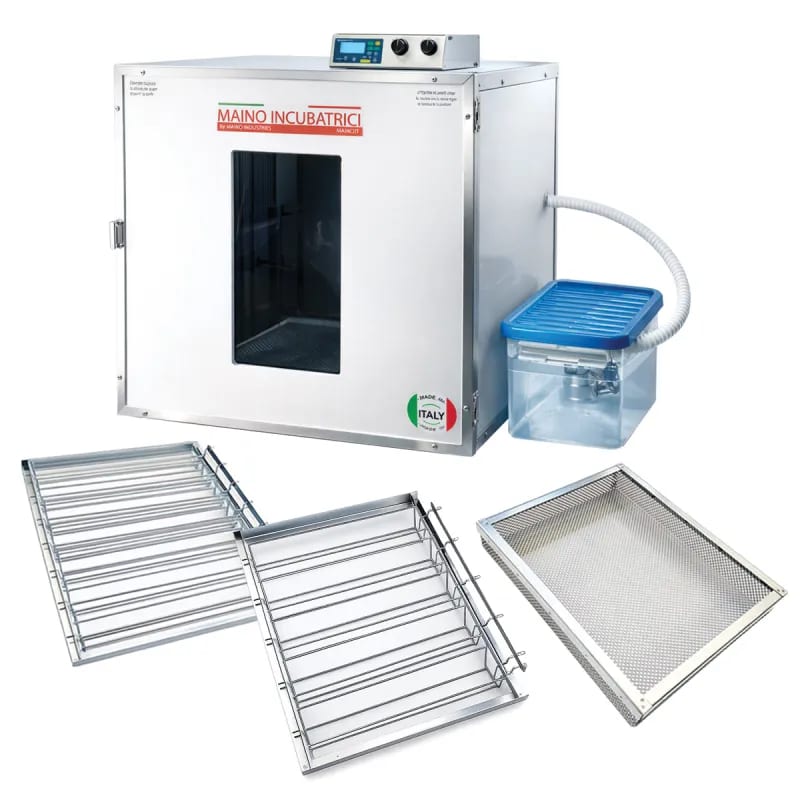 Kit couveuse évo 2 tiroirs poule oie 1 panier + humidificateur