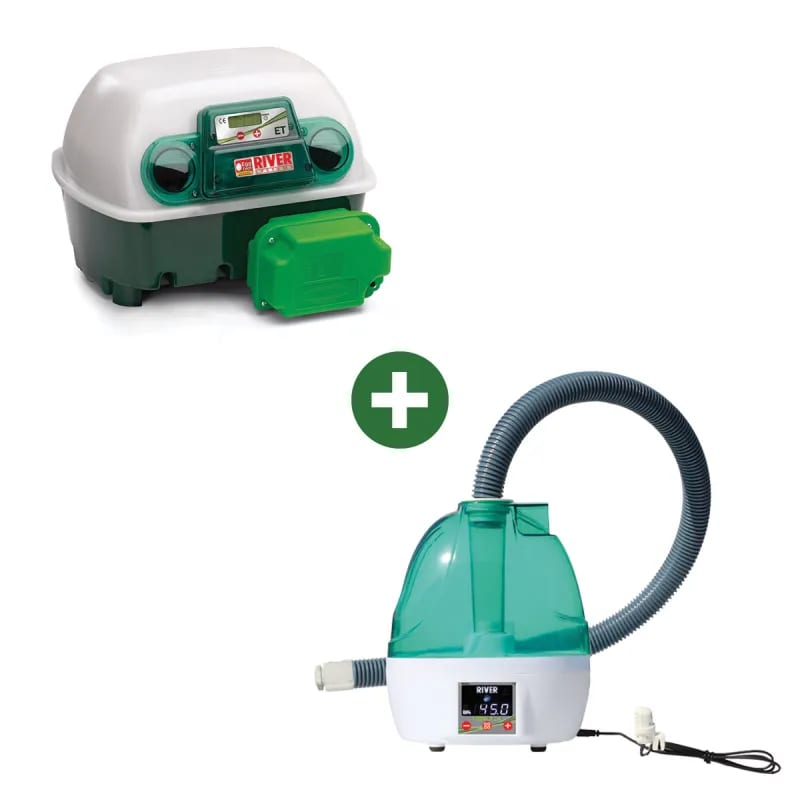 Couveuse automatique River Systems Egg Tech 12 humidificateur Nebula